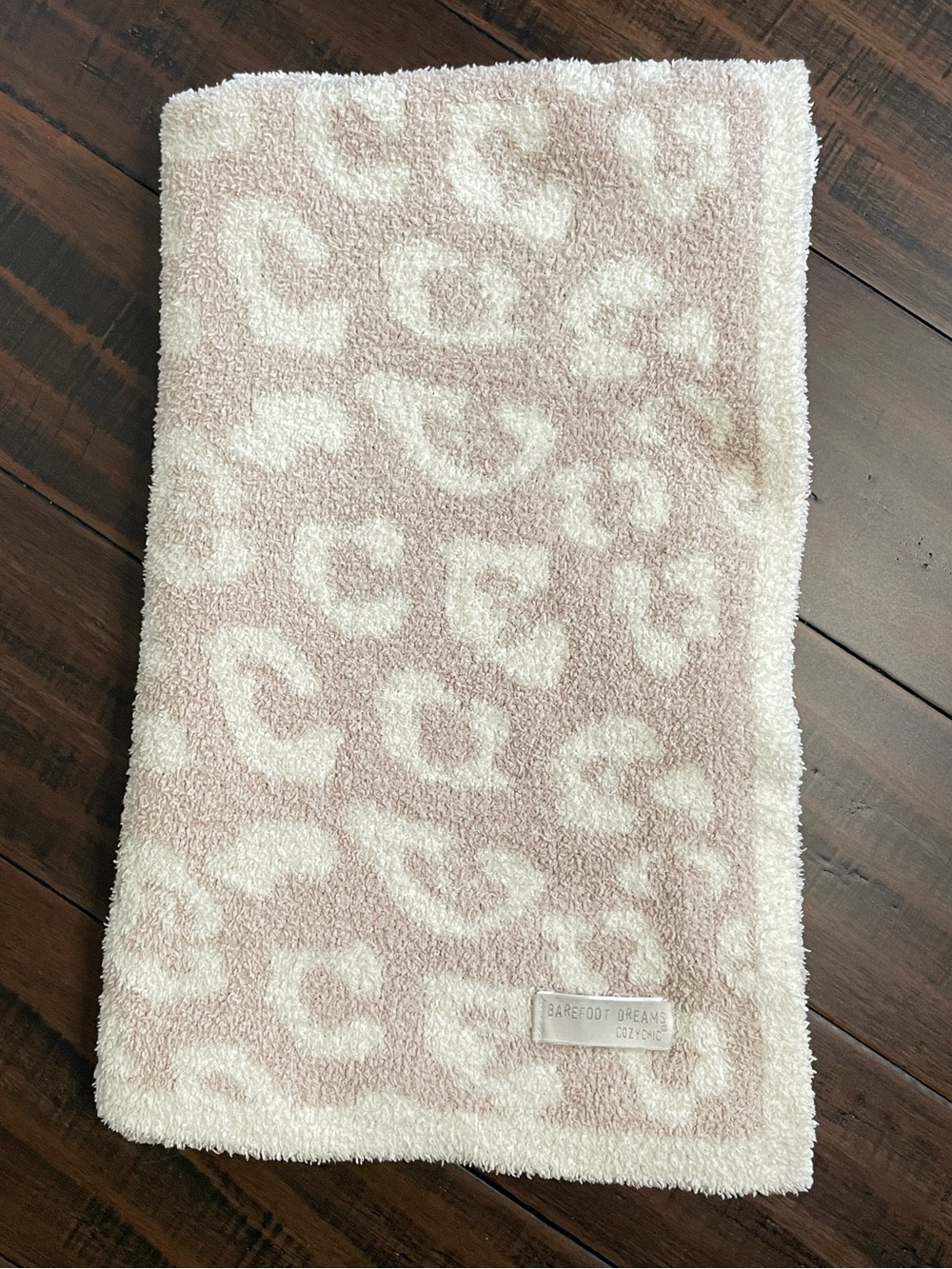 Barefoot Dreams CozyChic Cream Color Baby Blanket